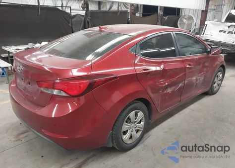 2016 Hyundai Elantra Se из США, поврежденный, VIN 5NPDH4AE0GH726059